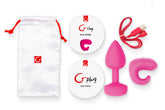 Gvibe Gkit Rechargeable Anal Plug Sunny Raspberry Butt Plugs